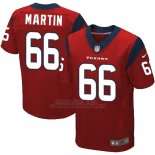 Camiseta Houston Texans Martin Rojo Nike Elite NFL Hombre