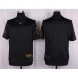 Camiseta Houston Texans Negro Nike Elite Pro Line Gold NFL Hombre