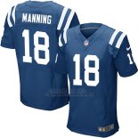 Camiseta Indianapolis Colts Manning Azul Nike Elite NFL Hombre