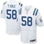 Camiseta Indianapolis Colts T.Cole Blanco Nike Game NFL Nino