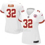 Camiseta Kansas City Chiefs Allen Blanco Nike Game NFL Mujer