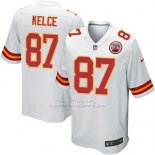 Camiseta Kansas City Chiefs Kelce Blanco Nike Game NFL Nino