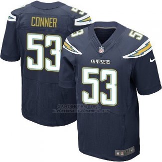 Camiseta Los Angeles Chargers Conner Profundo Azul Nike Elite NFL Hombre