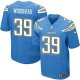 Camiseta Los Angeles Chargers Woodhead Azul Nike Elite NFL Hombre