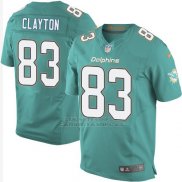 Camiseta Miami Dolphins Clayton Verde Nike Elite NFL Hombre