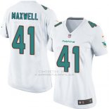 Camiseta Miami Dolphins Maxwell Blanco Nike Game NFL Mujer