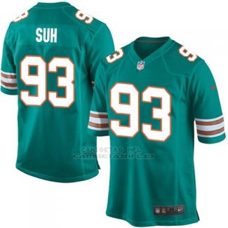 Camiseta Miami Dolphins Suh Verde Oscuro Nike Game NFL Nino