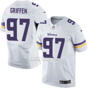 Camiseta Minnesota Vikings Griffen Blanco Nike Elite NFL Hombre