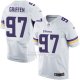 Camiseta Minnesota Vikings Griffen Blanco Nike Elite NFL Hombre