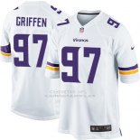 Camiseta Minnesota Vikings Griffen Blanco Nike Game NFL Hombre Camiseta Minnesota Vikings Griffen Blanco Nike Game NFL Hombre