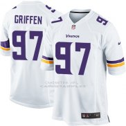 Camiseta Minnesota Vikings Griffen Blanco Nike Game NFL Hombre