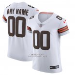 Camiseta NFL Elite Cleveland Browns Personalizada Vapor Untouchable Blanco