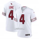 Camiseta NFL Game Arizona Cardinals Jeremiyah Love Jugador Blanco Camiseta NFL Game Arizona Cardinals Jeremiyah Love Jugador Blanco