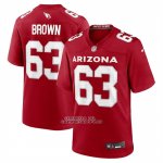 Camiseta NFL Game Arizona Rojos Evan Brown Rojo