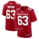 Camiseta NFL Game Arizona Rojos Evan Brown Rojo