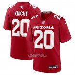 Camiseta NFL Game Arizona Rojos Zonovan Knight Rojo Camiseta NFL Game Arizona Rojos Zonovan Knight Rojo