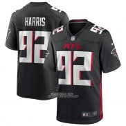 Camiseta NFL Game Atlanta Falcons Charles Harris 92 Negro