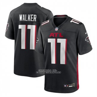 Camiseta NFL Game Atlanta Falcons Jalon Walker 2025 Negro