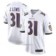 Camiseta NFL Game Baltimore Ravens Jamal Lewis Retired Blanco