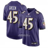 Camiseta NFL Game Baltimore Ravens Mike Green Violeta Camiseta NFL Game Baltimore Ravens Mike Green Violeta