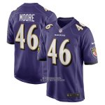 Camiseta NFL Game Baltimore Ravens Nick Moore Violeta