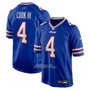 Camiseta NFL Game Buffalo Bills James Cook III Azul
