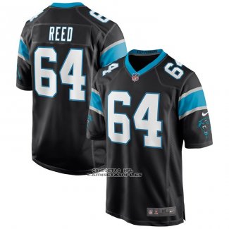 Camiseta NFL Game Carolina Panthers Chris Reed Negro