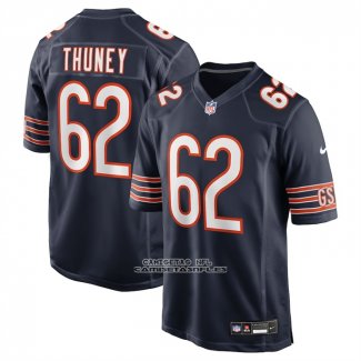 Camiseta NFL Game Chicago Bears Joe Thuney Negro