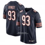 Camiseta NFL Game Chicago Bears Kentavius Street Azul Marino Camiseta NFL Game Chicago Bears Kentavius Street Azul Marino