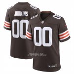 Camiseta NFL Game Cleveland Browns Quinshon Judkins 2025 NFL Draft Marron