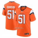 Camiseta NFL Game Denver Broncos Que Robinson Naranja