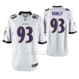 Camiseta NFL Game Hombre Baltimore Ravens Chris Wormley Blanco Camiseta NFL Game Hombre Baltimore Ravens Chris Wormley Blanco