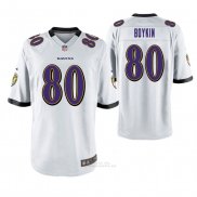 Camiseta NFL Game Hombre Baltimore Ravens Miles Boykin Blanco