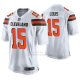 Camiseta NFL Game Hombre Cleveland Browns Ricardo Louis Blanco
