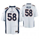 Camiseta NFL Game Hombre Denver Broncos Von Miller Blanco