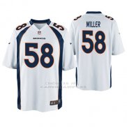 Camiseta NFL Game Hombre Denver Broncos Von Miller Blanco