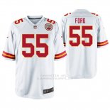 Camiseta NFL Game Hombre Kansas City Chiefs Dee Ford Blanco