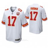 Camiseta NFL Game Hombre Kansas City Chiefs Mecole Hardman Blanco