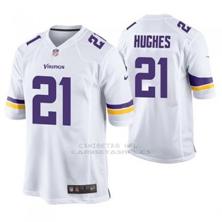 Camiseta NFL Game Hombre Minnesota Vikings Mike Hughes Blanco