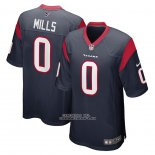 Camiseta NFL Game Houston Texans Davis Mills Azul