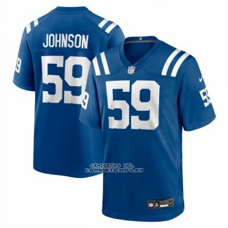 Camiseta NFL Game Indianapolis Colts Buddy Johnson Royal