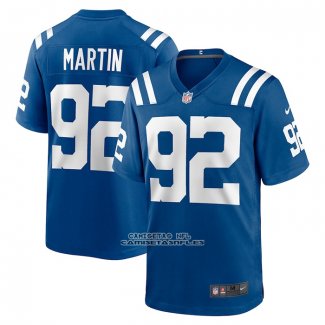 Camiseta NFL Game Indianapolis Colts Jacob Martin Azul