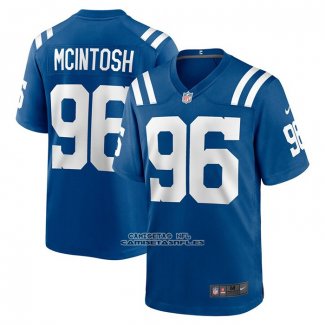 Camiseta NFL Game Indianapolis Colts RJ McIntosh Azul