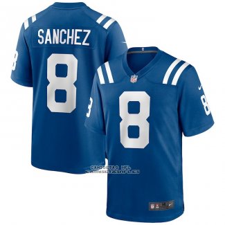 Camiseta NFL Game Indianapolis Colts Rigoberto Sanchez Azul