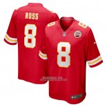 Camiseta NFL Game Kansas City Chiefs Justyn Ross Primera Rojo