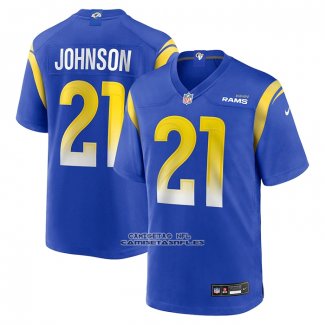Camiseta NFL Game Los Angeles Rams Alex Johnson Royal
