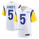 Camiseta NFL Game Los Angeles Rams Jalen Ramsey Alterno Blanco