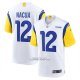 Camiseta NFL Game Los Angeles Rams Puka Nacua Blanco