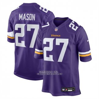 Camiseta NFL Game Minnesota Vikings Jordan Mason Violeta