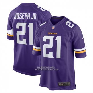 Camiseta NFL Game Minnesota Vikings Kelvin Joseph Jr Violeta
